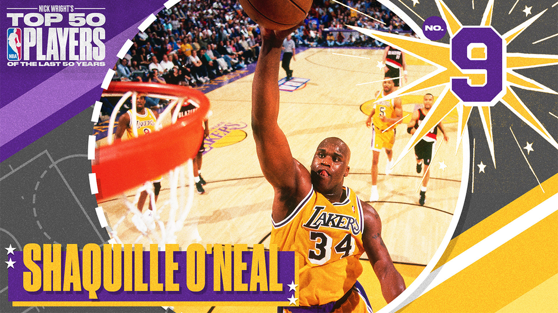 Shaquille O'Neal | No. 9 | Nick Wright's Top 50 NBA Players of the Last 50 Years