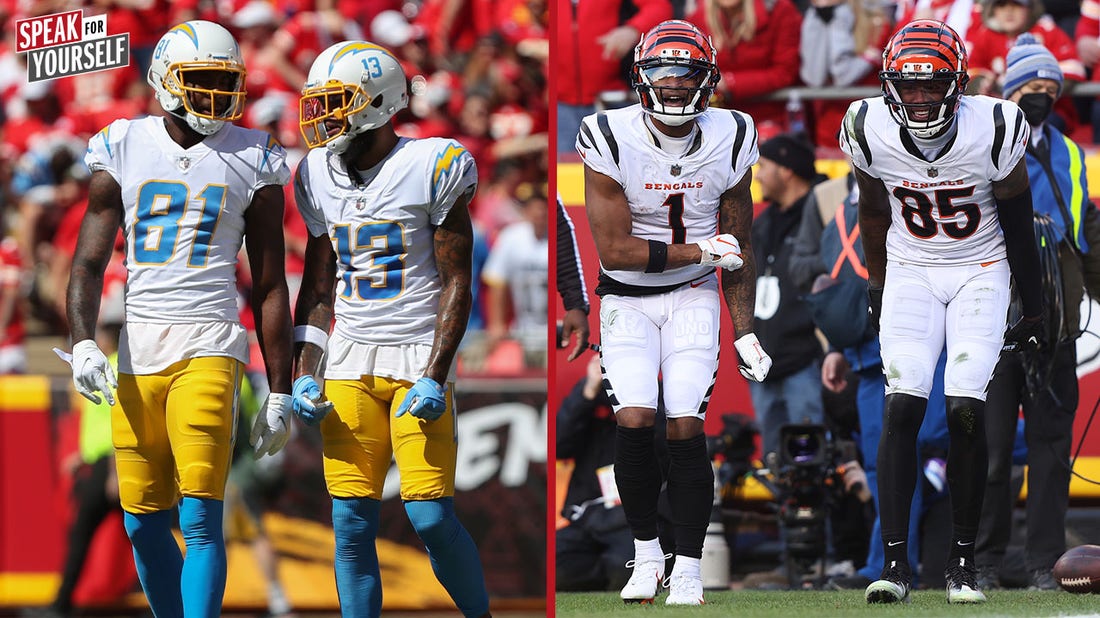 Keenan Allen-Mike Williams, Chase-Higgins land on top WR duo list | SPEAK FOR YOURSELF