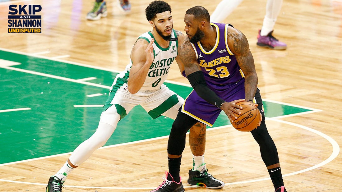 LeBron defends Jayson Tatum from critics of rough Finals performance | UNDISPUTED