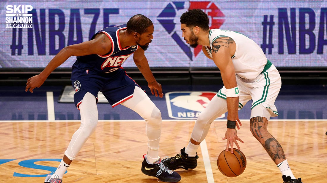Jayson Tatum addresses Kevin Durant-Celtics rumors | UNDISPUTED