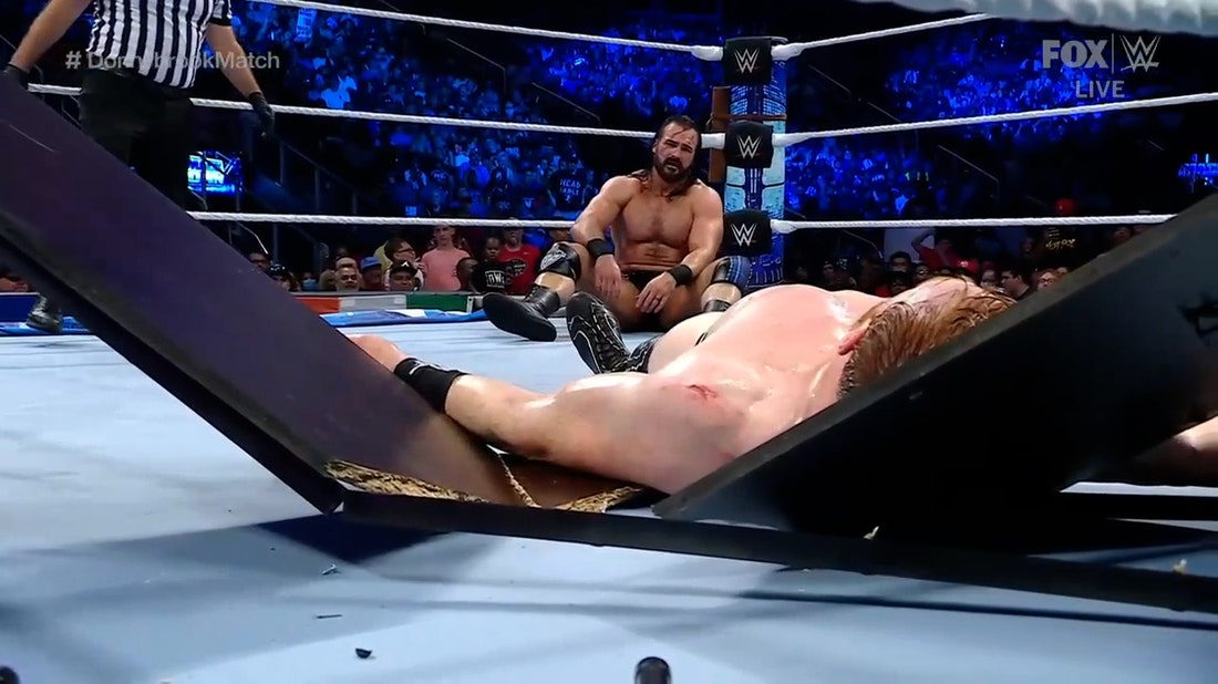 Drew McIntyre battles Sheamus in an Old Fashion Donnybrook Match on SmackDown | WWE on FOX