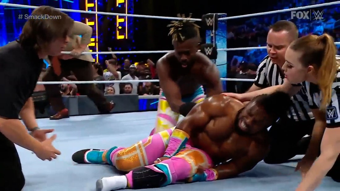 The New Day throws down against the new Viking Raiders | WWE on FOX