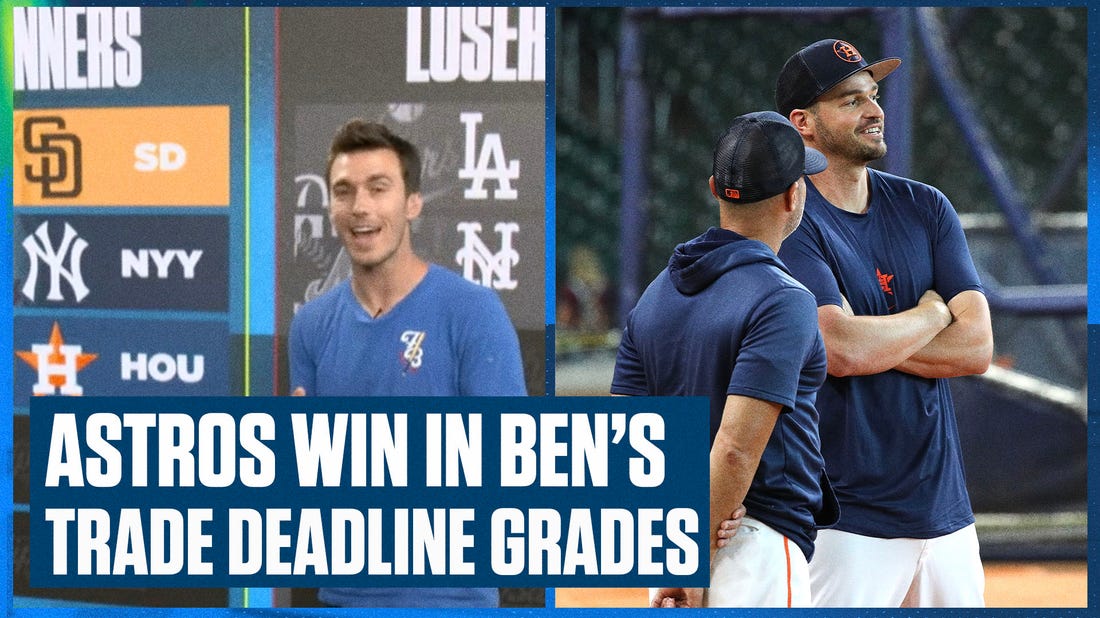 Houston Astros feature in Ben Verlander's winners of MLB trade deadline | Flippin' Bats