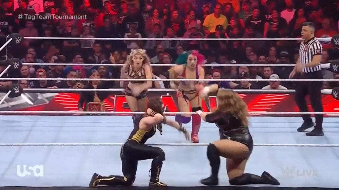Alexa Bliss & Asuka take on Nikki A.S.H. & Doudrop in Tag Team Championship Tournament | WWE on FOX