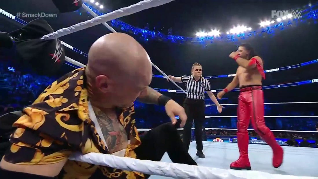 Shinsuke Nakamura and Happy Corbin clash on SmackDown | WWE on FOX