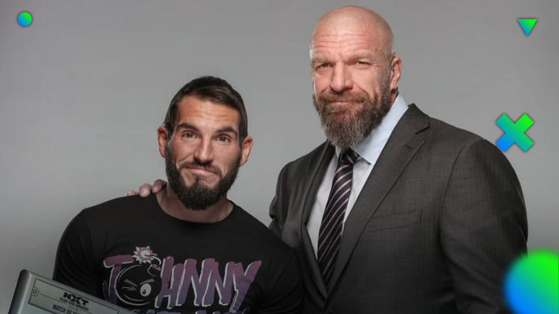Why Johnny Gargano calls Triple H and Shawn Michaels his 'wrestling dads' | WWE on FOX