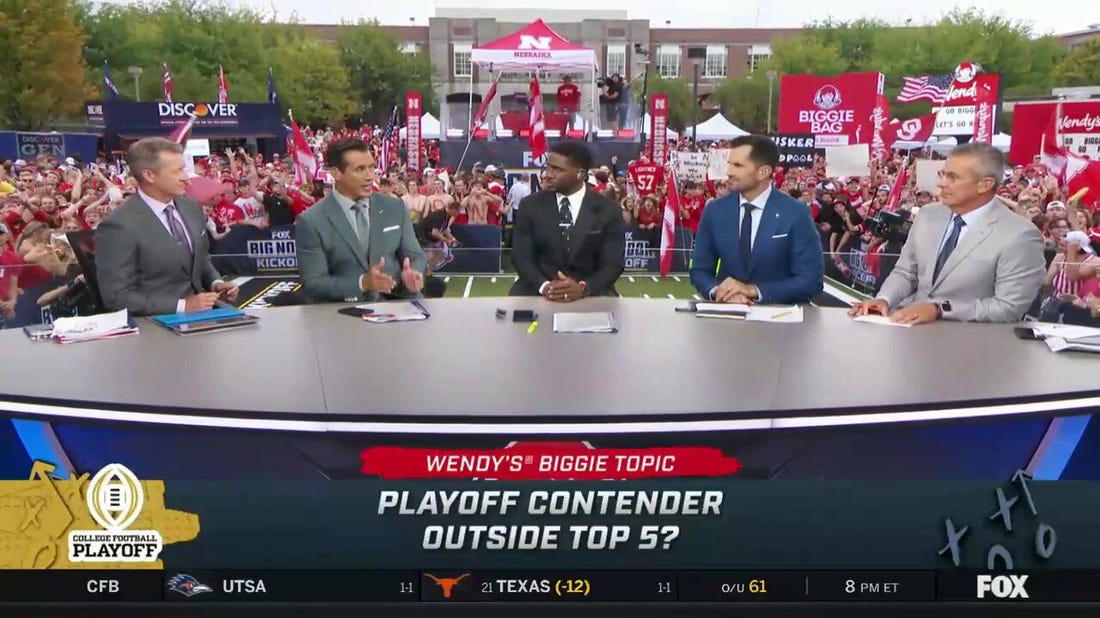 Tennessee, BYU, USC, Utah in the CFP? The 'Big Noon Kickoff' crew selects their "contender" outside the top 5