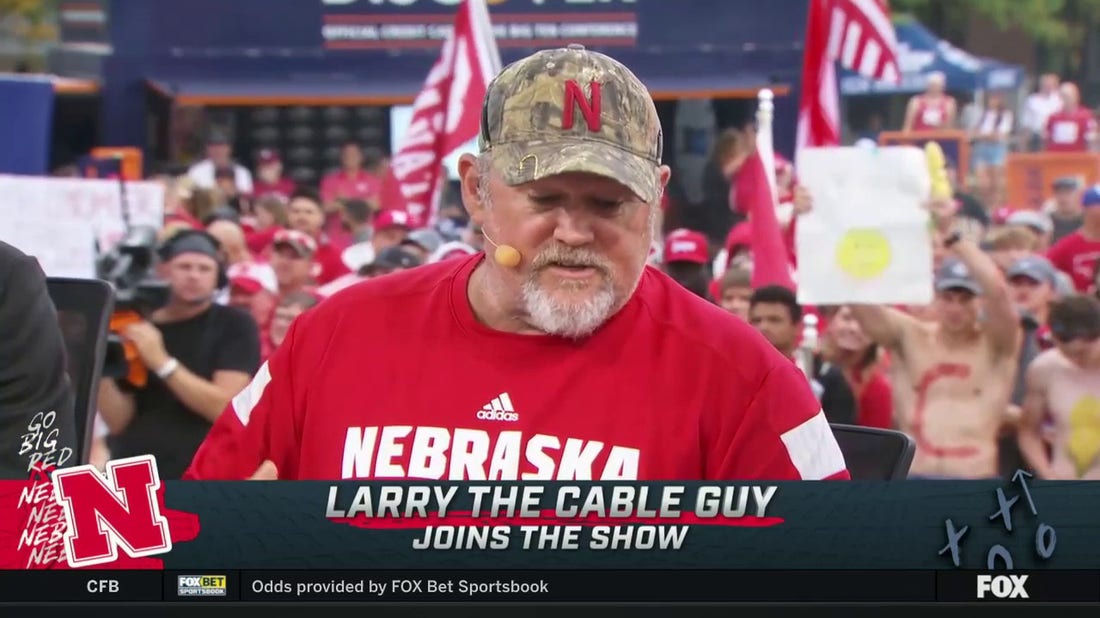 Larry the Cable Guy joins 'Big Noon Kickoff' to talk about his favorite memories as a Nebraska Cornhuskers fan