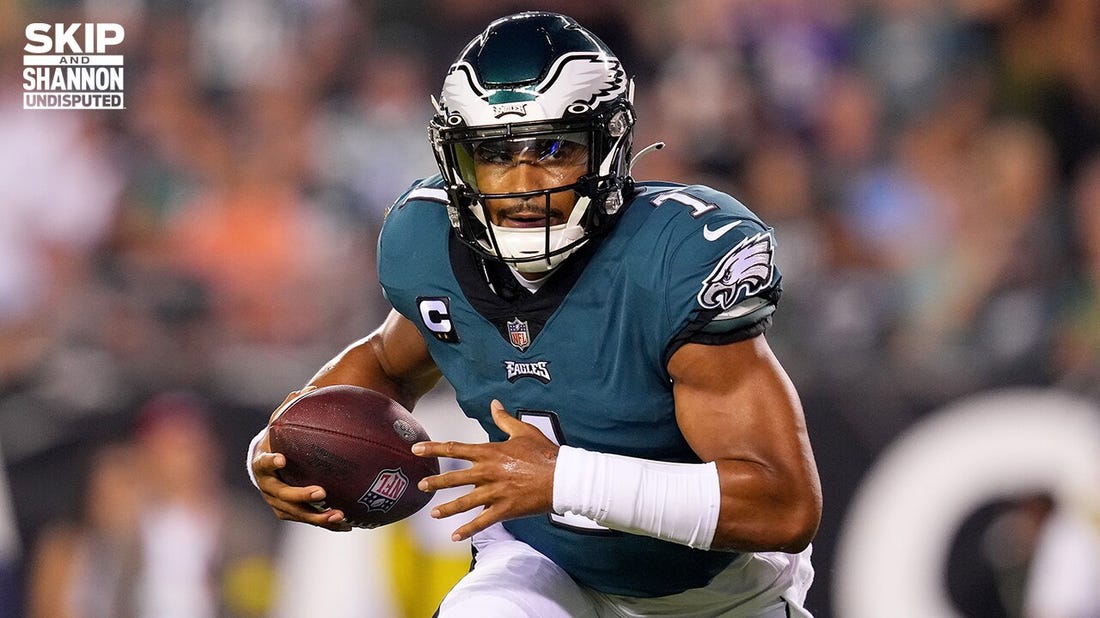 Jalen Hurts 3 TDs lead Eagles to win vs. Vikings on MNF | UNDISPUTED