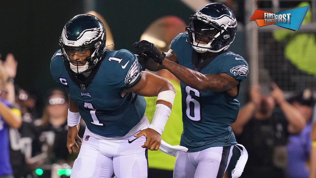 Will Eagles run away with the NFC East after 2-0 start? | FIRST THINGS FIRST