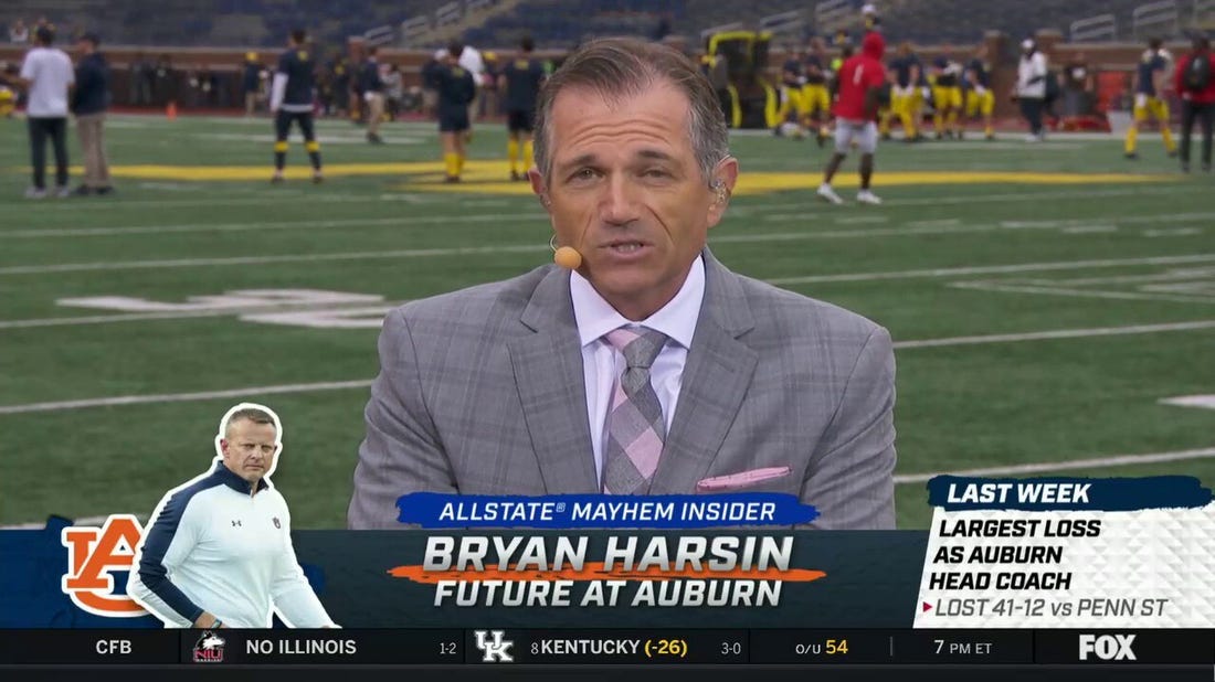 Bruce Feldman discusses Auburn HC Bryan Harsin and his future with the program