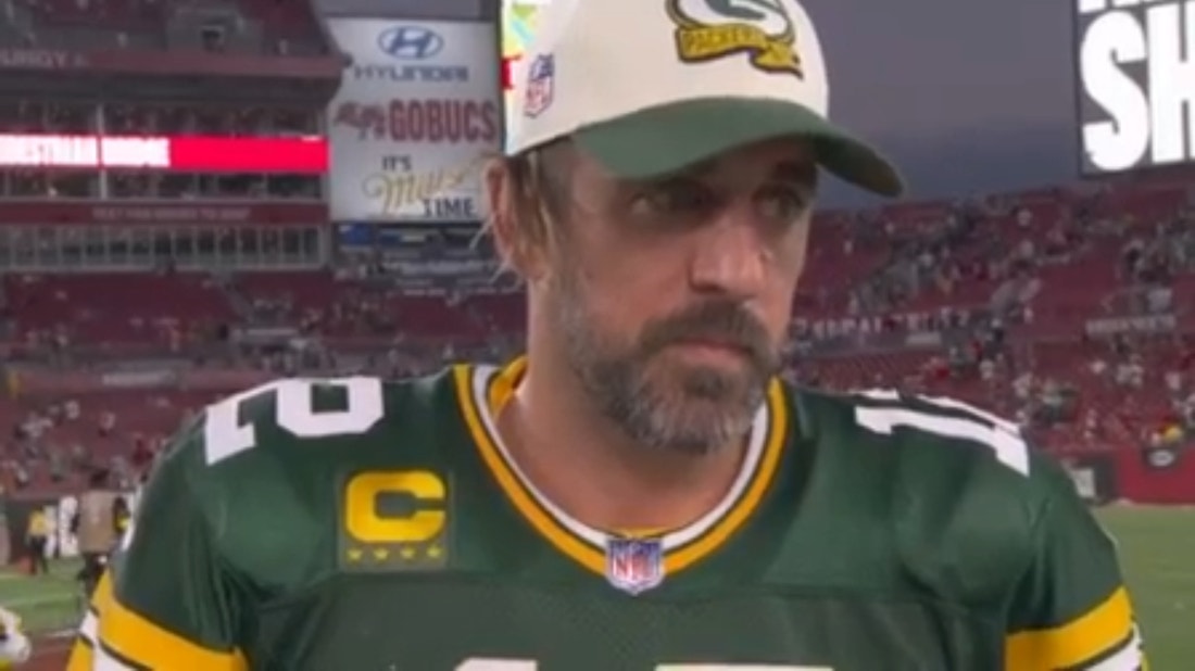 'Feel really blessed to still be here' - Aaron Rodgers reflects on Packers' 14-12 victory over Tom Brady and Buccaneers