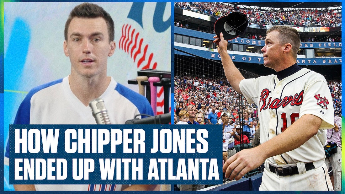 Atlanta Braves' Chipper Jones on his draft: "I was plan B" to Todd Van Poppel | Flippin' Bats