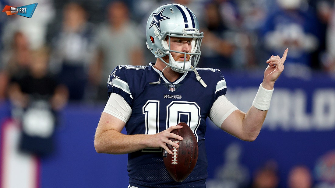 Cooper Rush leads Cowboys to comeback win vs. Giants on MNF | FIRST THINGS FIRST