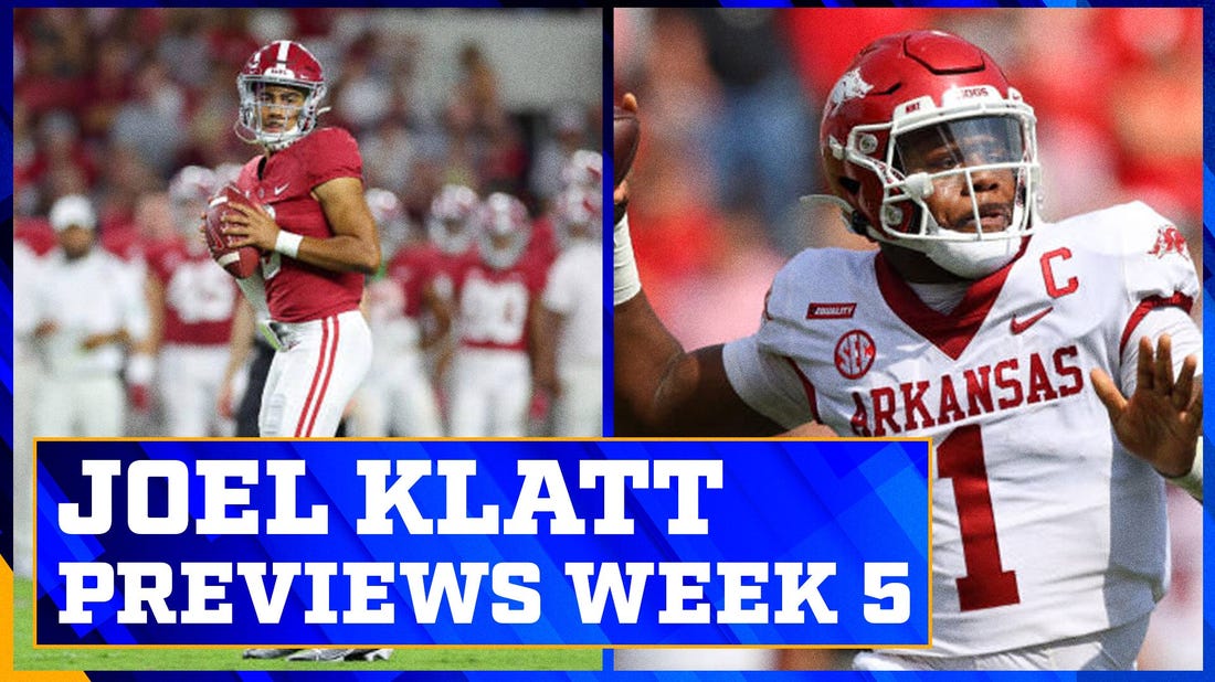 Joel Klatt previews No. 2 Alabama vs. No. 20 Arkansas | The Joel Klatt Show