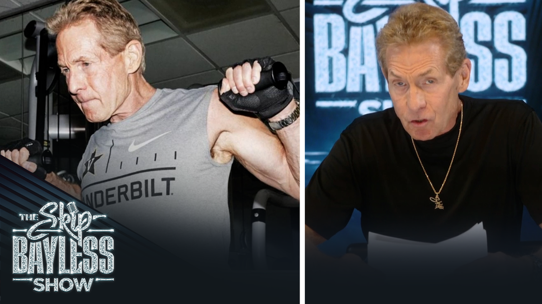 A behind-the-scenes look of Skip shooting his workout for Men's Health | The Skip Bayless Show