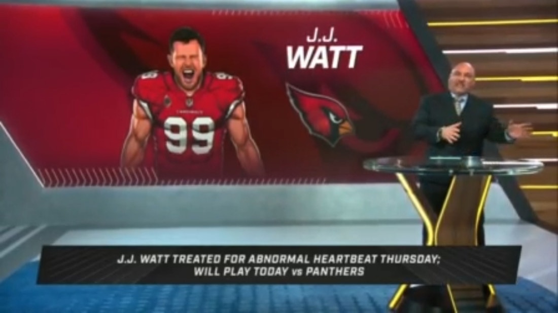 Jay Glazer provides an update on Cardinals' J.J. Watt's heart condition | FOX NFL Sunday