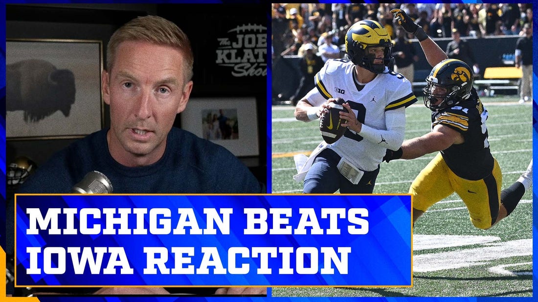 Michigan's impressive win over Iowa: J.J. McCarthy and Blake Corum | The Joel Klatt Show