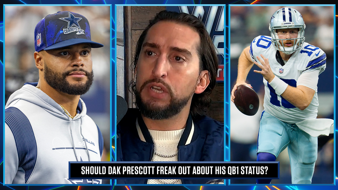 Should Dak Prescott freak out over his starting job with Cooper Rush's success? | What's Wright?