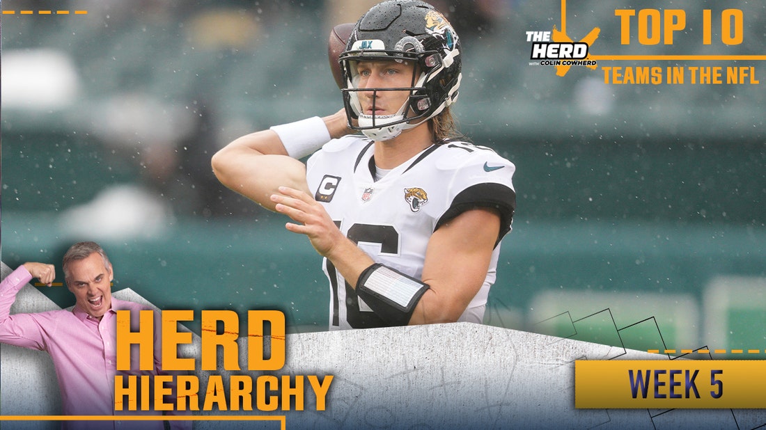 Herd Hierarchy: Jaguars, Eagles highlight Colin's Top 10 teams into Week 5 | THE HERD