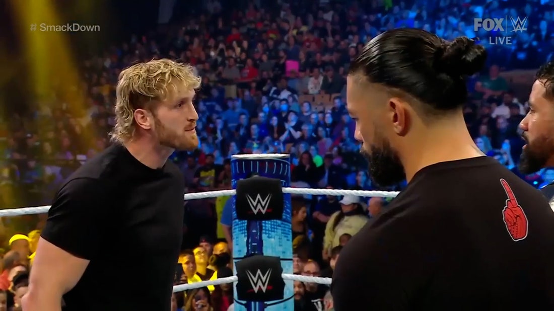 Roman Reigns and The Bloodline put Logan Paul in his place on SmackDown | WWE on FOX