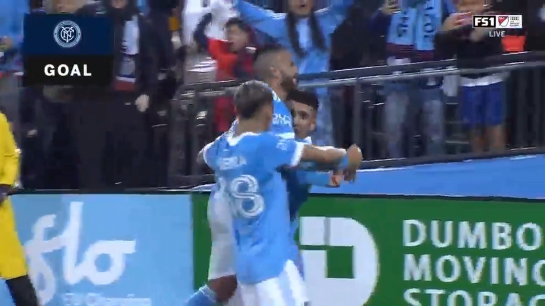 Gabriel Pereria and Maxi Morales score back-to-back to give NYC FC a 2-0 lead