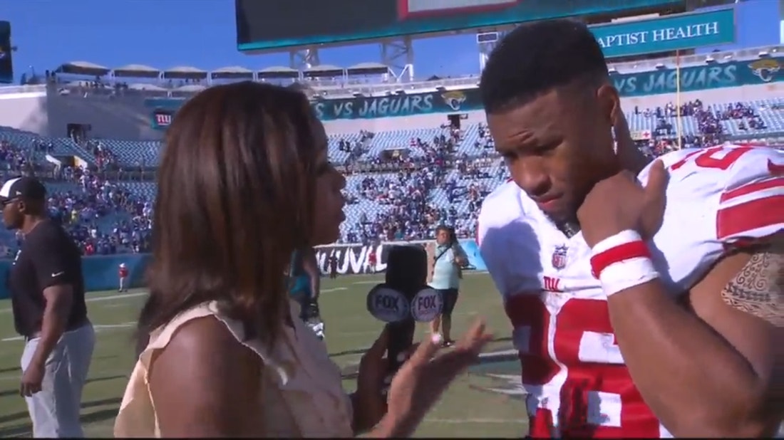 'Keep trusting the process' - Saquon Barkley on the Giants win over the Jaguars