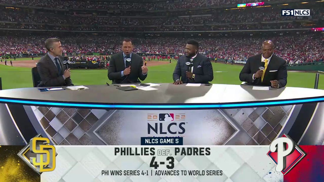 'Bryce Harper is the next LeBron James of baseball' — The 'MLB on FOX' crew talks Phillies' Bryce Harper and NLCS win