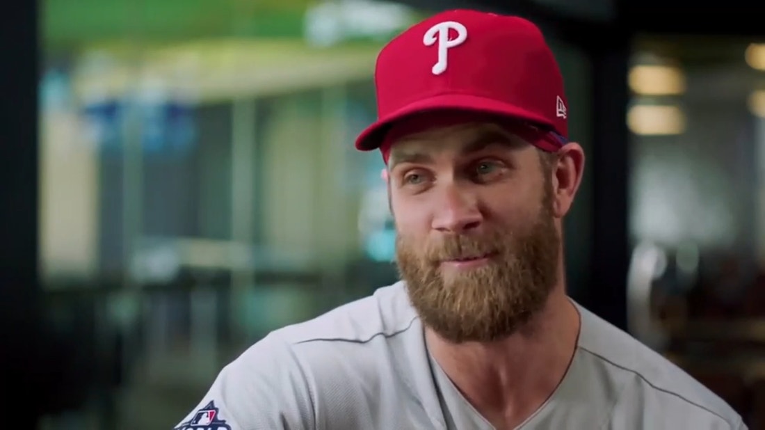 Bryce Harper sits down with Tom Verducci to discuss his career so far and how much he has loved playing in Philadelphia