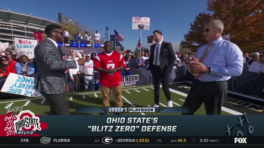 Ohio State's 'Blitz Zero' defense could be a key to victory and the 'Big Noon Kickoff' demonstrates