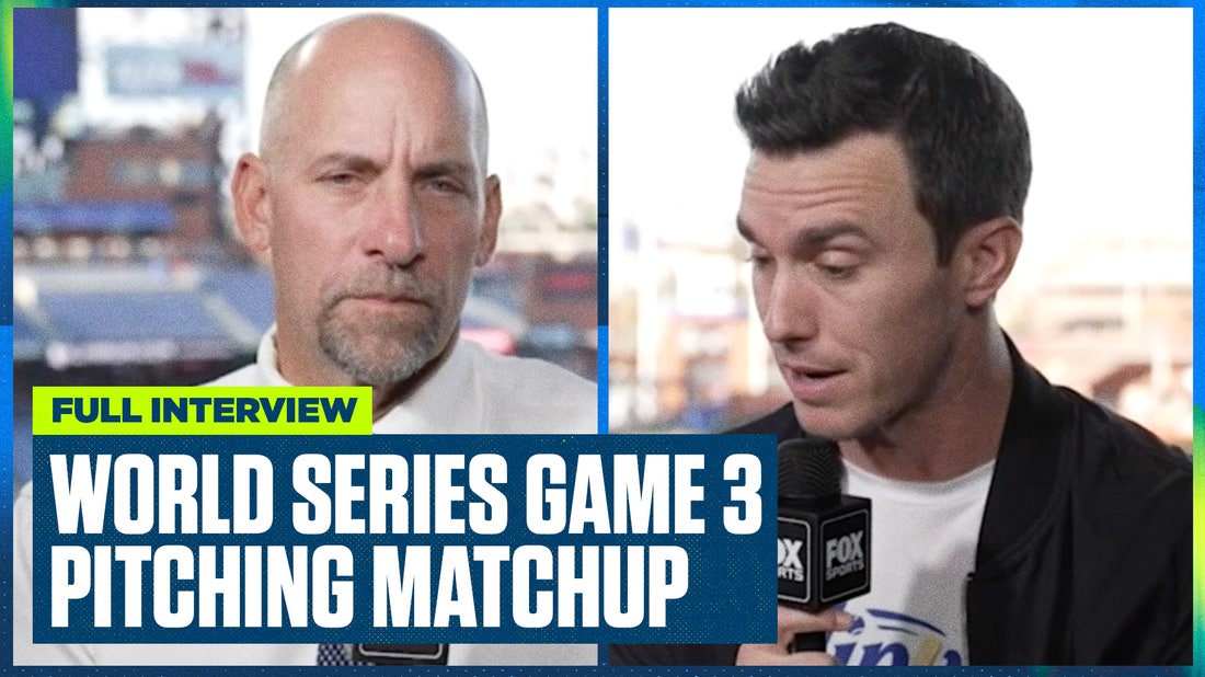 World Series Game 3 Preview: John Smoltz breaks down the pitching matchup | Flippin' Bats