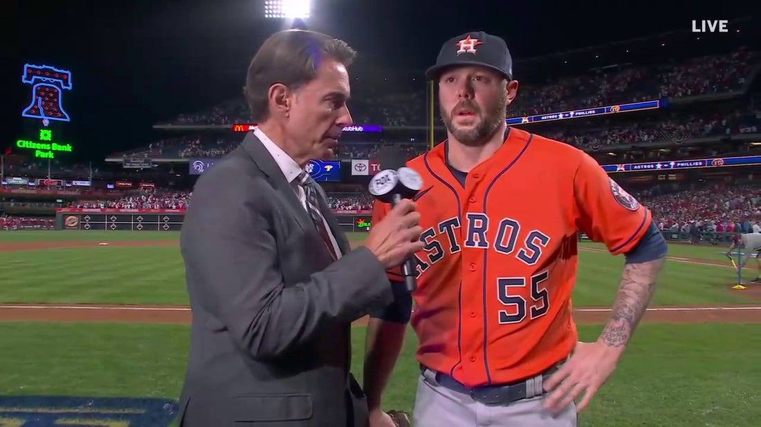 'I think I owe him more than a dinner' - Ryan Pressly talks about the amazing catch that Chas McCormick made in the ninth inning