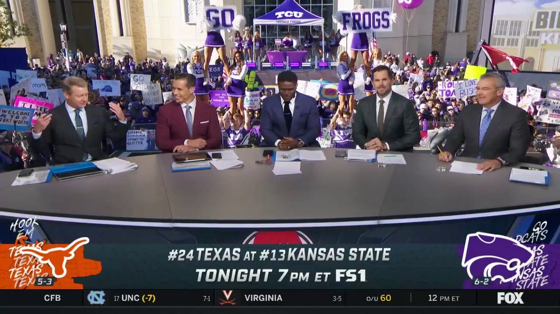 Can Kansas State beat Texas? The 'Big Noon Kickoff' crew discusses