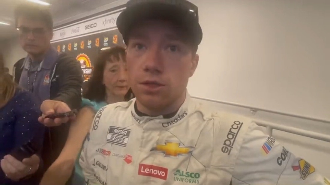 Tyler Reddick explains what happened at Martinsville to force him to retire from the race