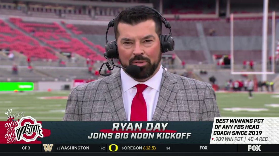 Buckeyes' Ryan Day joins the 'Big Noon Kickoff' crew to discuss breaking records this season, coaching a top scoring team & more