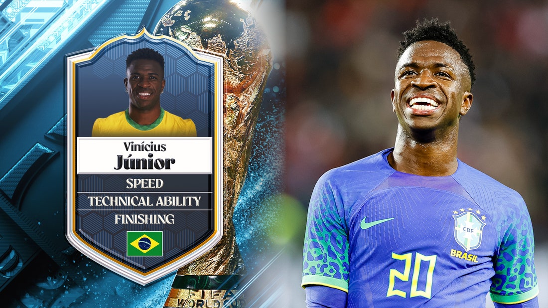 Brazil's Vinicius Junior: No. 8 | Stu Holden's Top 50 Players in the 2022 FIFA Men's World Cup