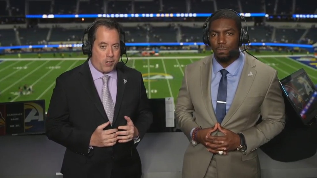 'He was very accurate' Kenny Albert and Jonathan Vilma talk Cardinals backup QB Colt McCoy having an amazing game in the win against the Rams.