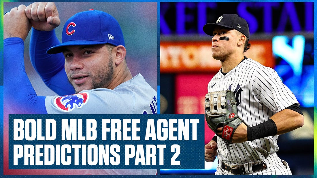 Bold MLB Free Agent Predictions with Willson Contreras & Aaron Judge | Flippin' Bats