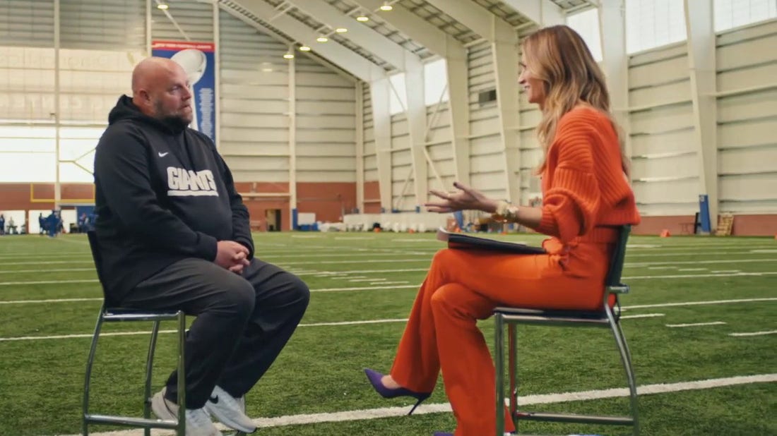 Giants' head coach Brian Daboll talks coaching, his journey to the NFL, and building relationships in the locker room | Fox NFL Sunday