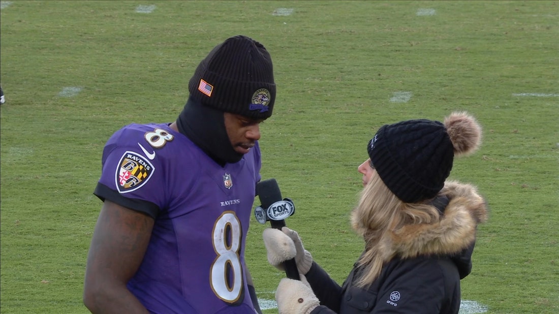 'We just kept battling' - Lamar Jackson talks about the Ravens' resilience in their tough match up against the Panthers
