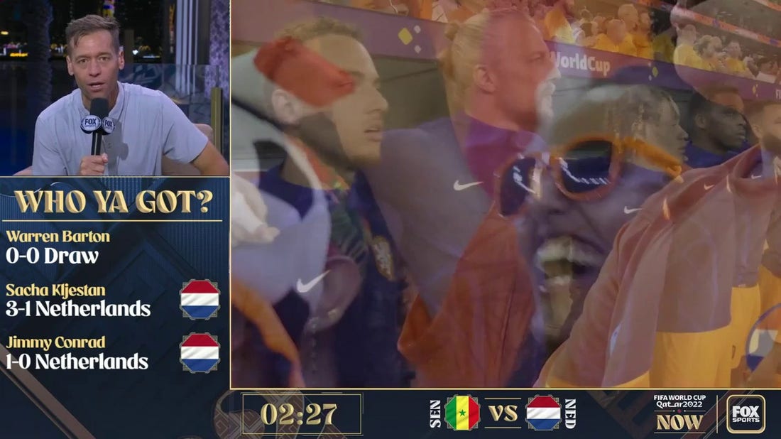 'FIFA World Cup Now' crew predicts the man of the match and final score for Senegal and Netherlands