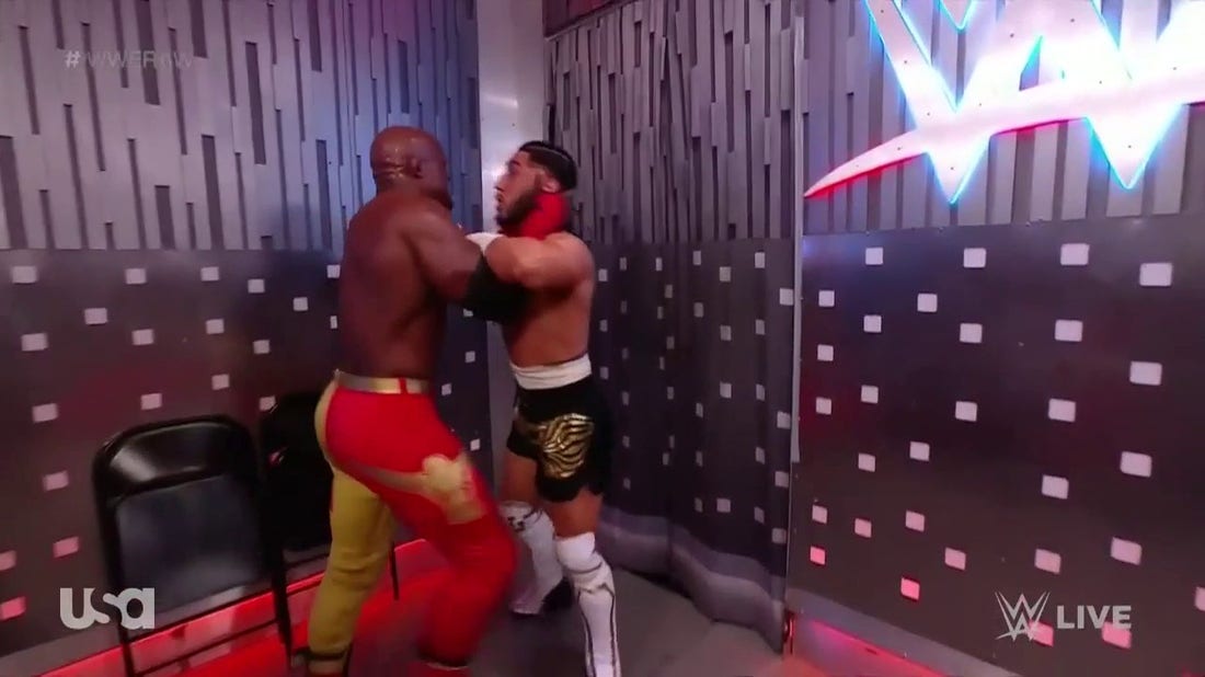 Bobby Lashley blazes through Theory and Mustafa Ali in a fit of rage | WWE on FOX
