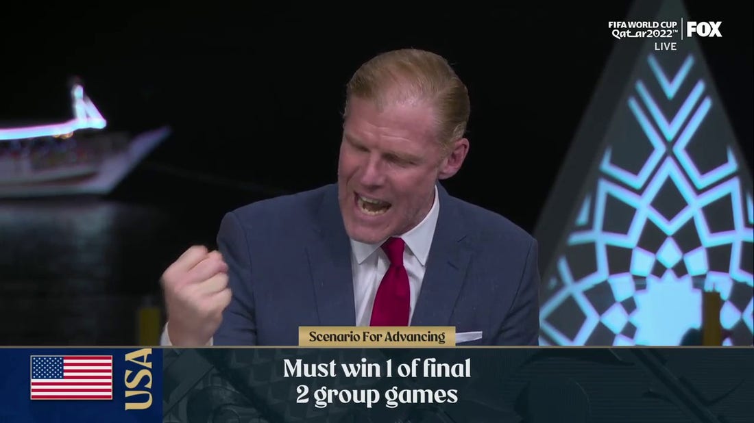 Alexis Lalas gives a PASSIONATE speech for USMNT vs. England | 2022 FIFA World Cup