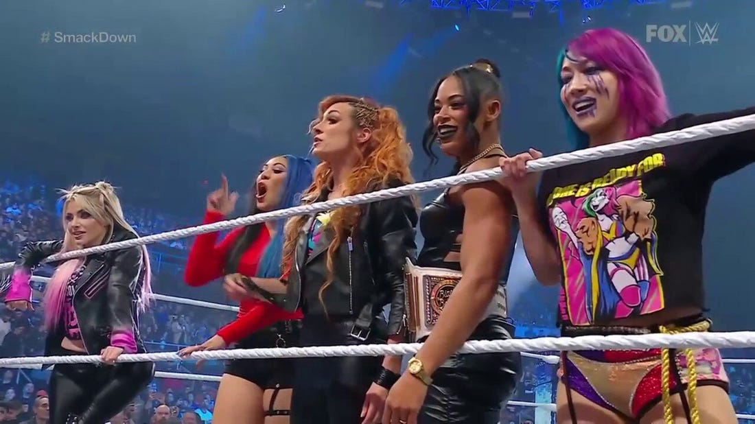 Becky Lynch revealed as the fifth member of Team Bianca for WarGames! | WWE on FOX