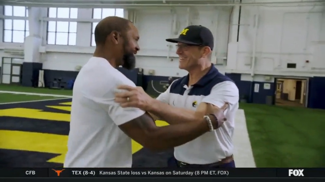 Jim Harbaugh talks with Charles Woodson about the legacy of Michigan Football | Big Noon Kickoff