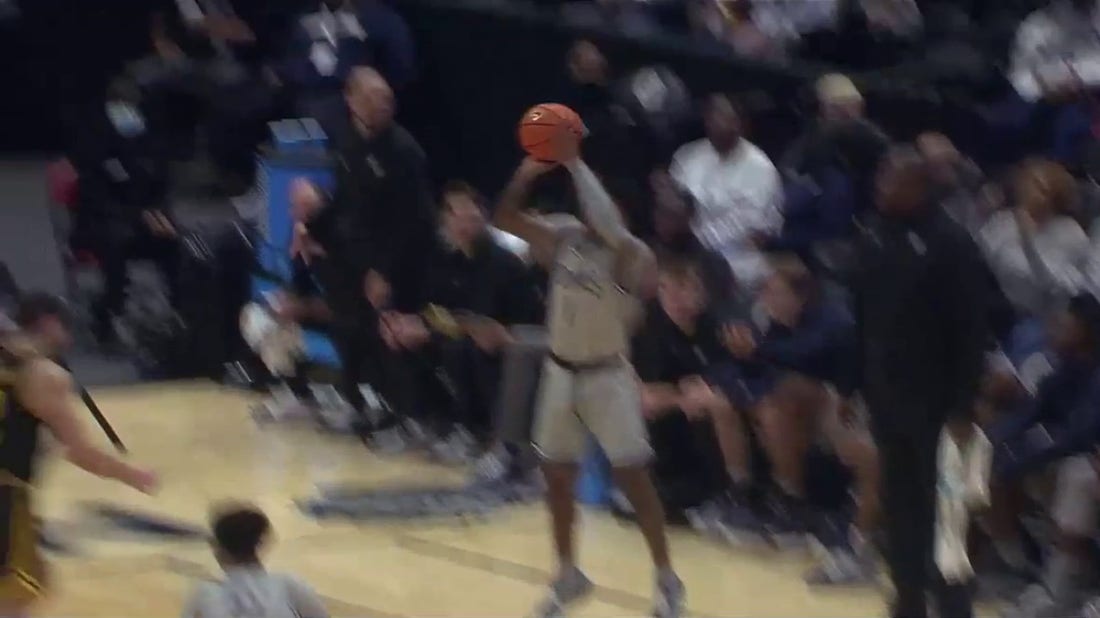 Primo Spears adds to Georgetown's lead with big three-pointer vs UMBC