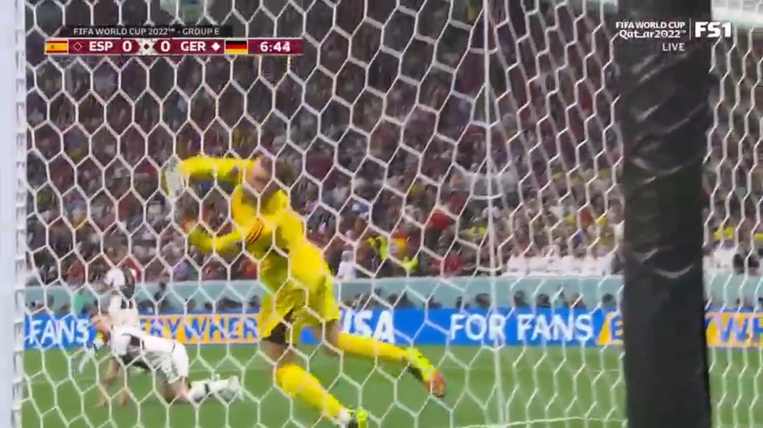 Germany's Manuel Neuer makes unreal save against Spain | 2022 FIFA World Cup