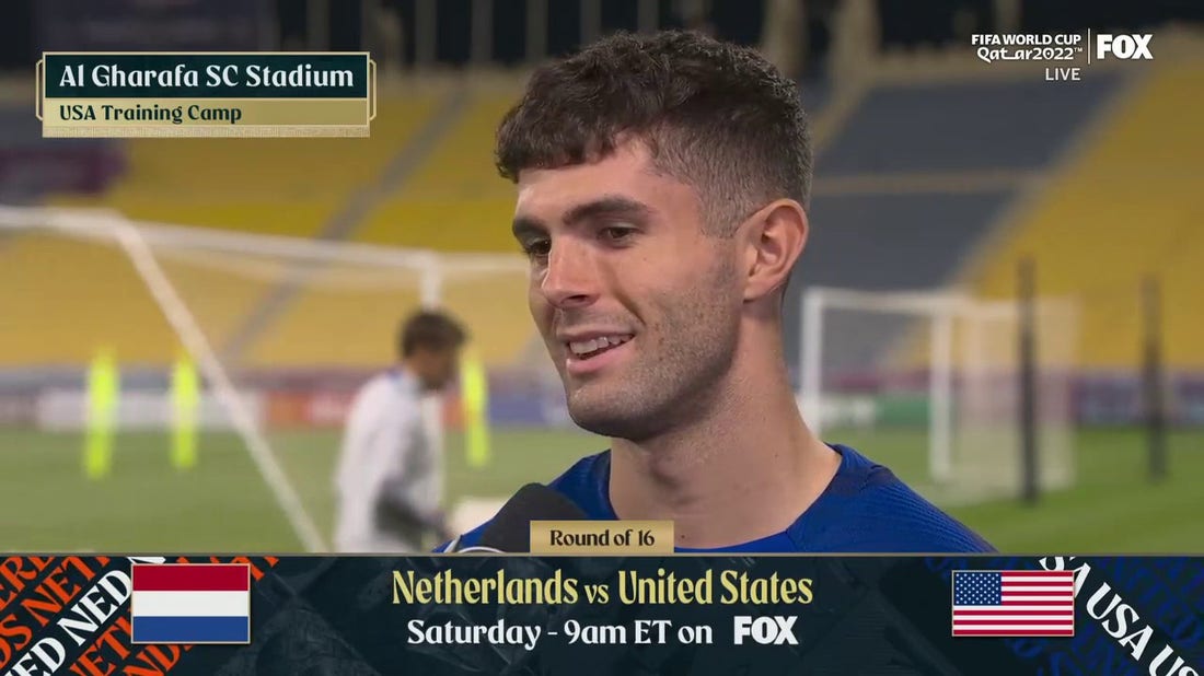 Christian Pulisic provides an update on his status ahead of the United States vs. Netherlands match | 2022 FIFA World Cup