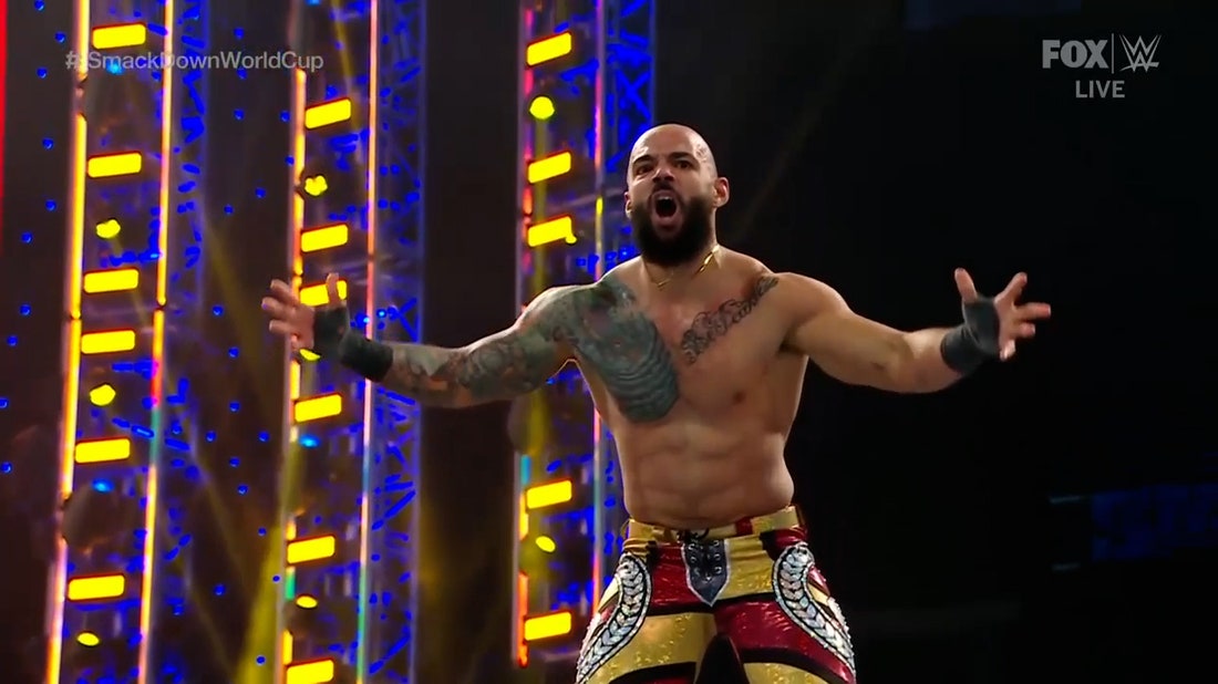 Ricochet and Santos Escobar battle in the finals of the SmackDown World Cup | WWE on FOX