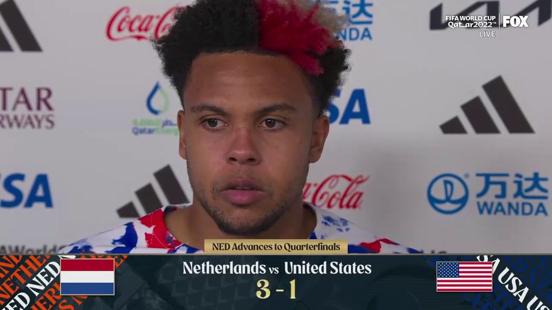 'We didn't want the journey to end' - an emotional Weston McKennie discusses USMNT mindset moving forward after a tough loss |2022 FIFA World Cup